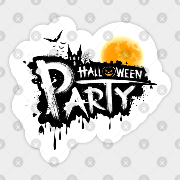 Halloween Party Sticker by LEMEX